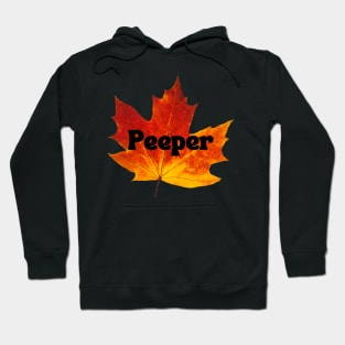 Maple Leaf Peeper Hoodie